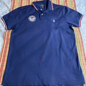 RALPH LAUREN POLO SHIRT BLUE USA